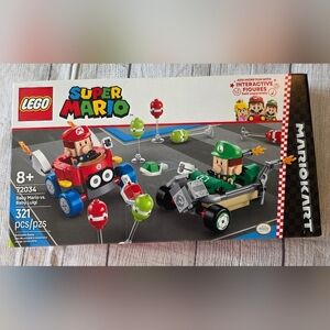 LEGO Super Mario: Mario Kart-Baby Mario Vs. Baby Luigi - 72034 Complete Set Box